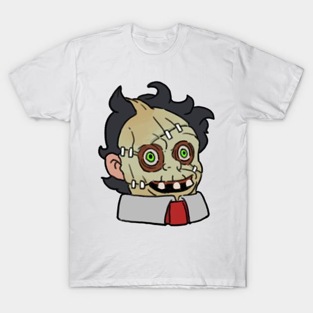 horror5-leather mask hidden T-Shirt by COOLKJS0